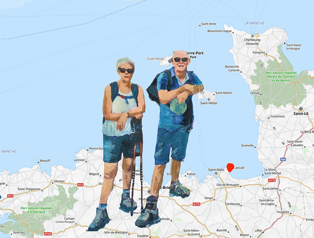 Portrait personnalisé sur carte