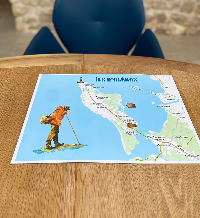 Set de table - Île d’Oléron - Collection 2025