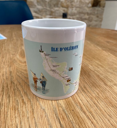Mug illustré - Île d’Oléron
